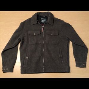 Woolrich Plateau Jacket in Olive Heather color